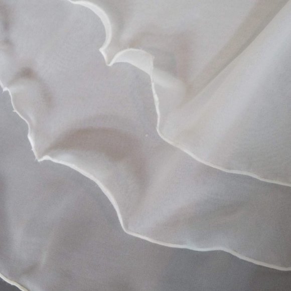 Silk Chiffon Destination Wedding Dress/Bridal Gown - Picture 8 of 8